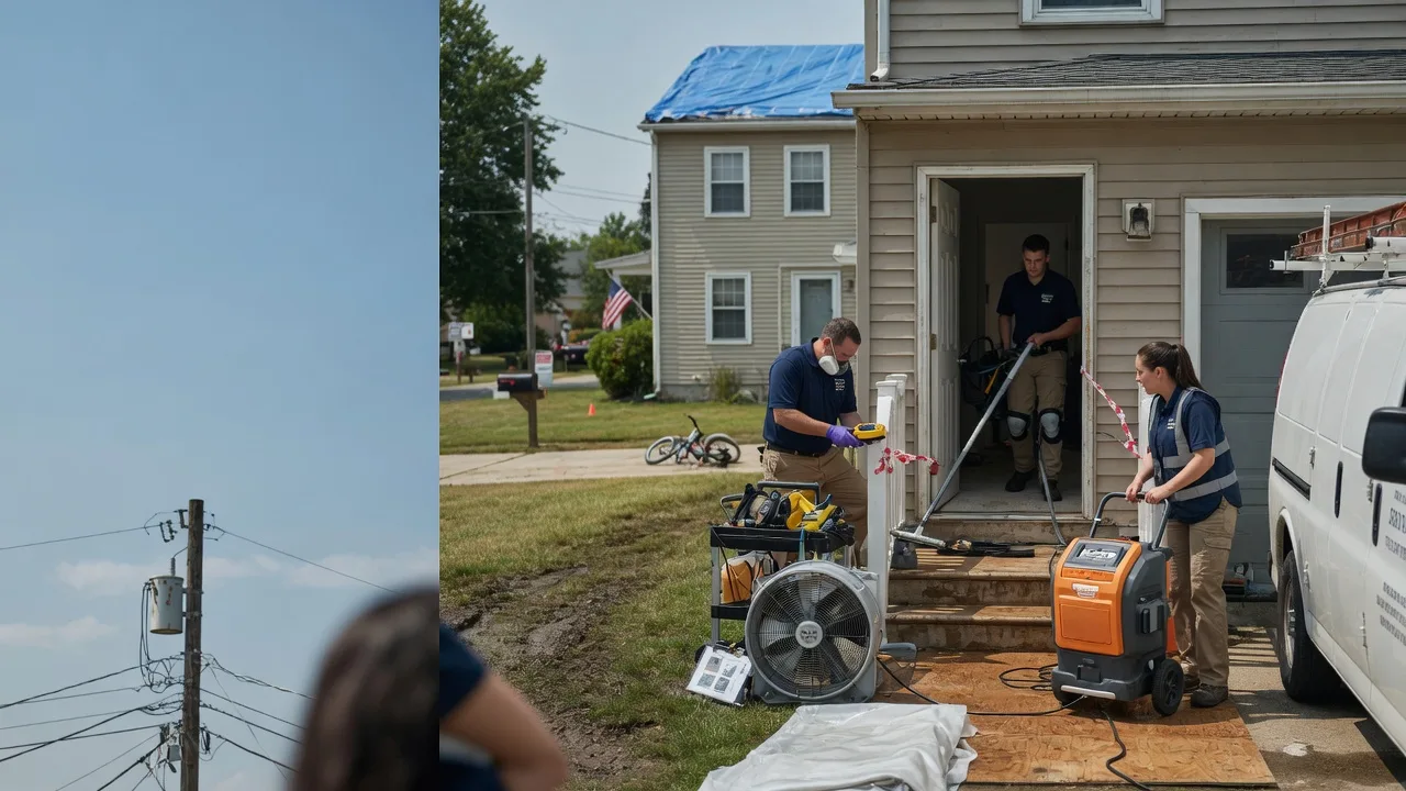 Water Damage Repair in Fairfield, IA near me